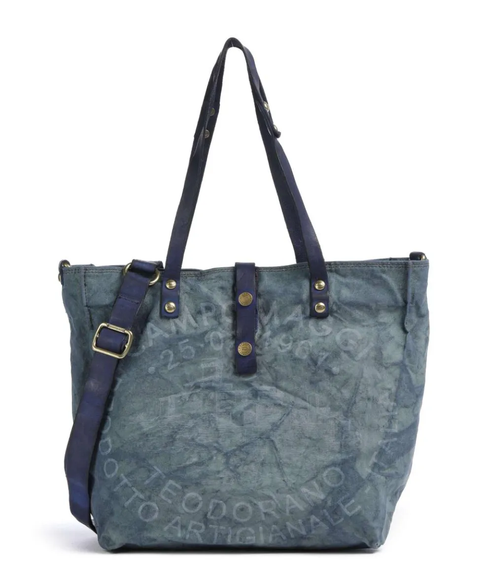 Tote bag canvas dark blue