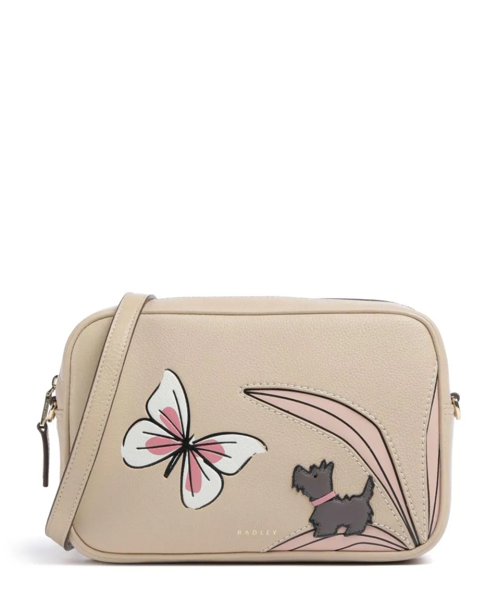 Spring Meadow Crossbody bag grained cow leather beige