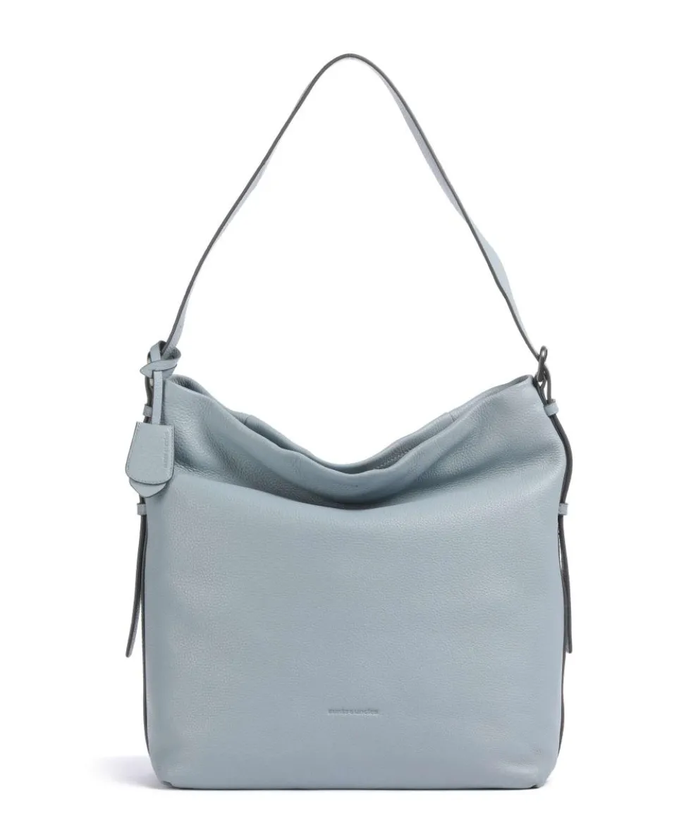Philocalists Affinity Tote bag grained cow leather light blue