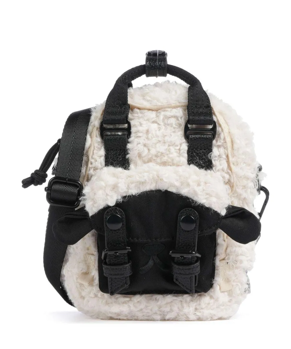 Fairies & Friends Macaroon Tiny Crossbody bag recycled polyester, nylon white/black