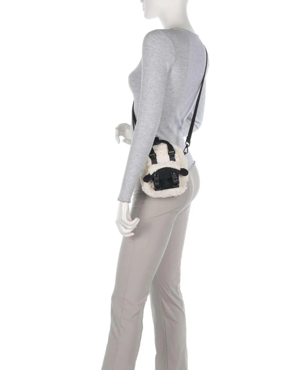 Fairies & Friends Macaroon Tiny Crossbody bag recycled polyester, nylon white/black