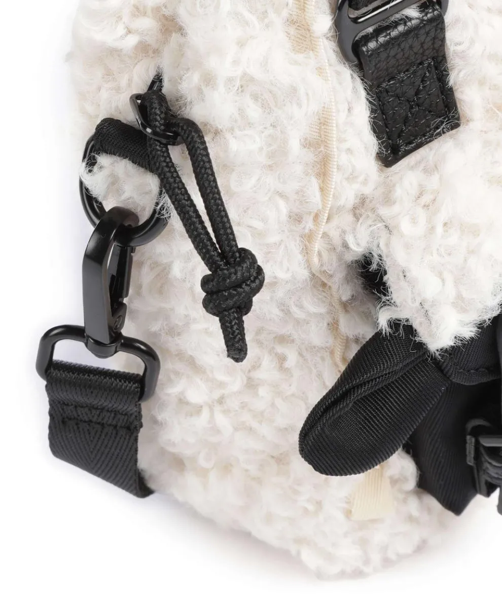 Fairies & Friends Macaroon Tiny Crossbody bag recycled polyester, nylon white/black