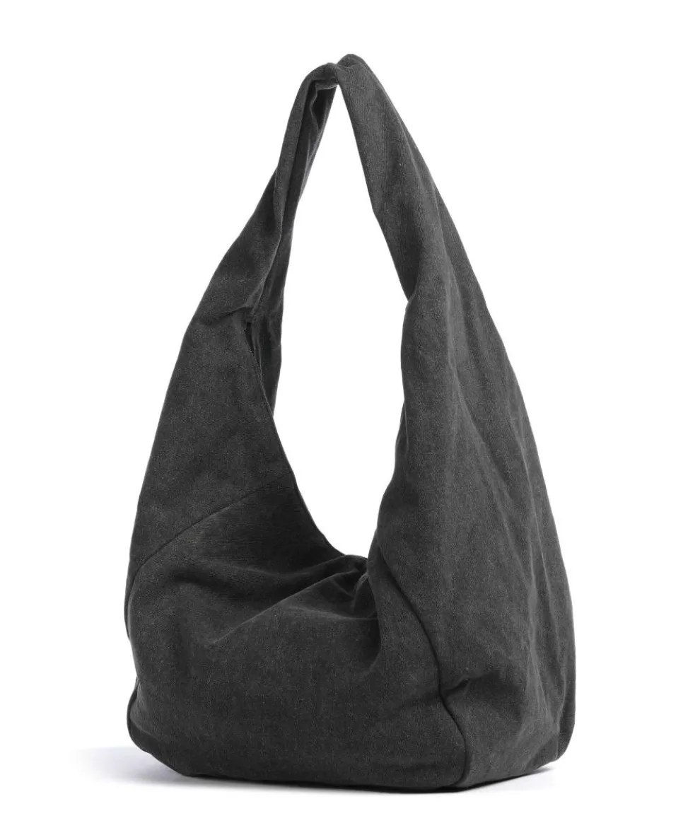 Farrah Denim L Hobo bag cotton black