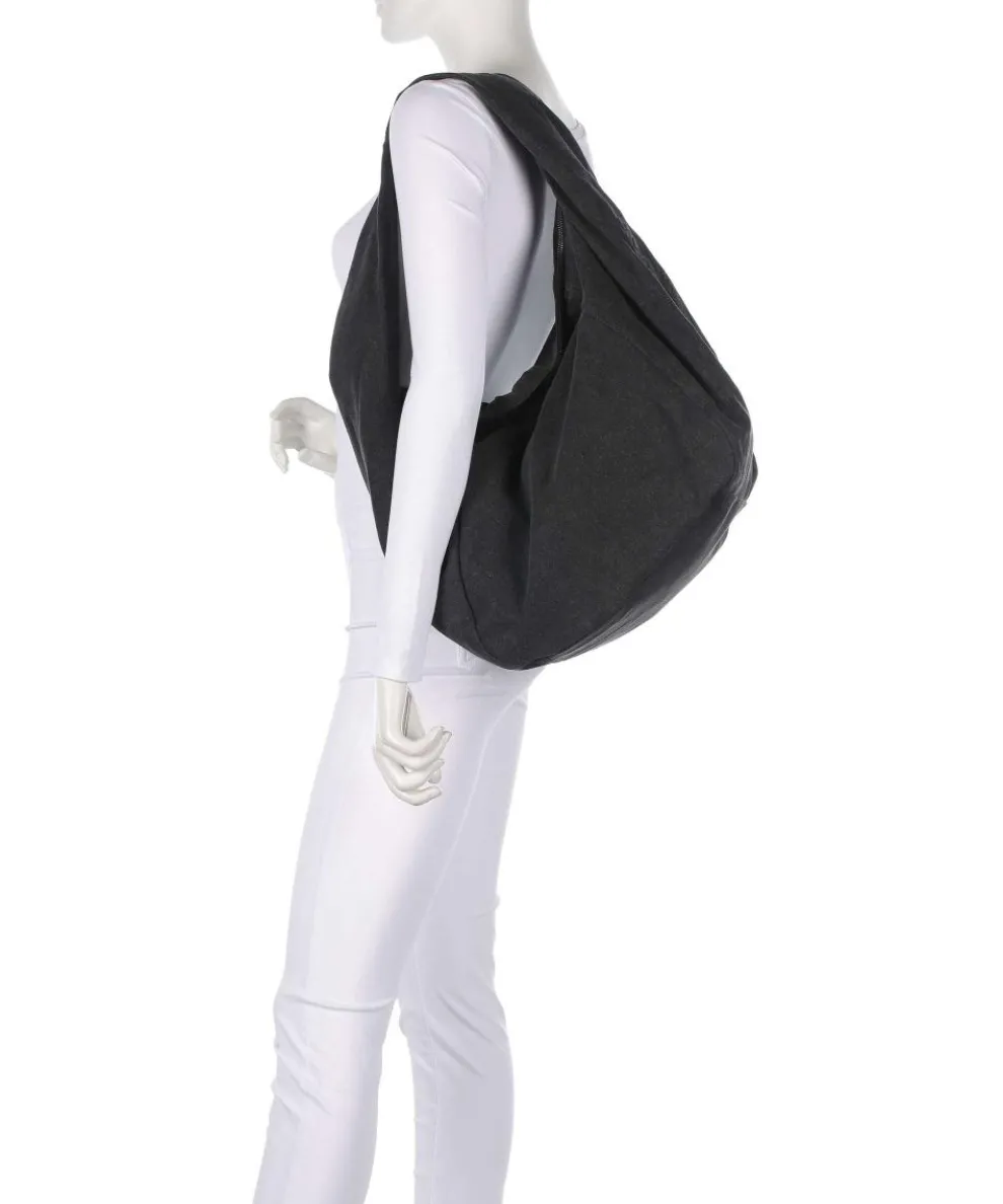 Farrah Denim L Hobo bag cotton black