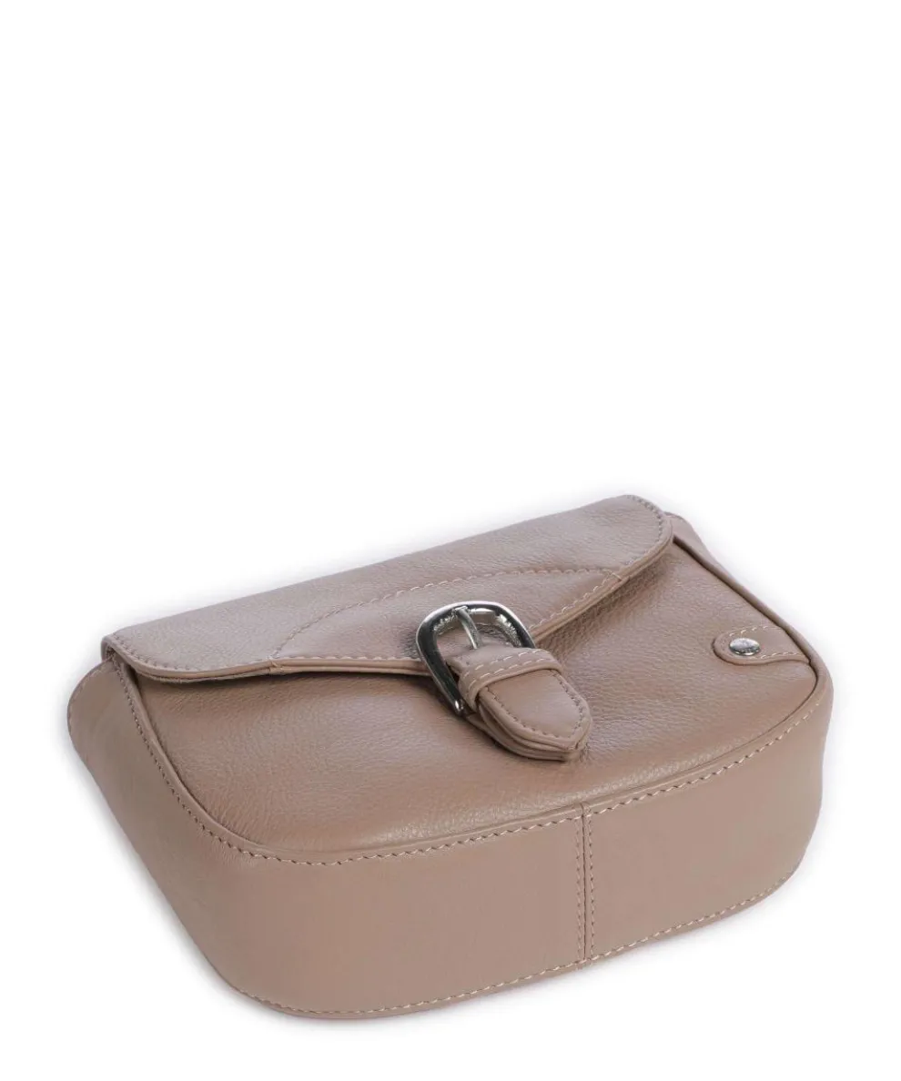Fashion Favorites Crossbody bag grained leather taupe