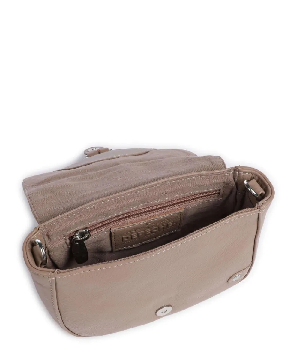 Fashion Favorites Crossbody bag grained leather taupe