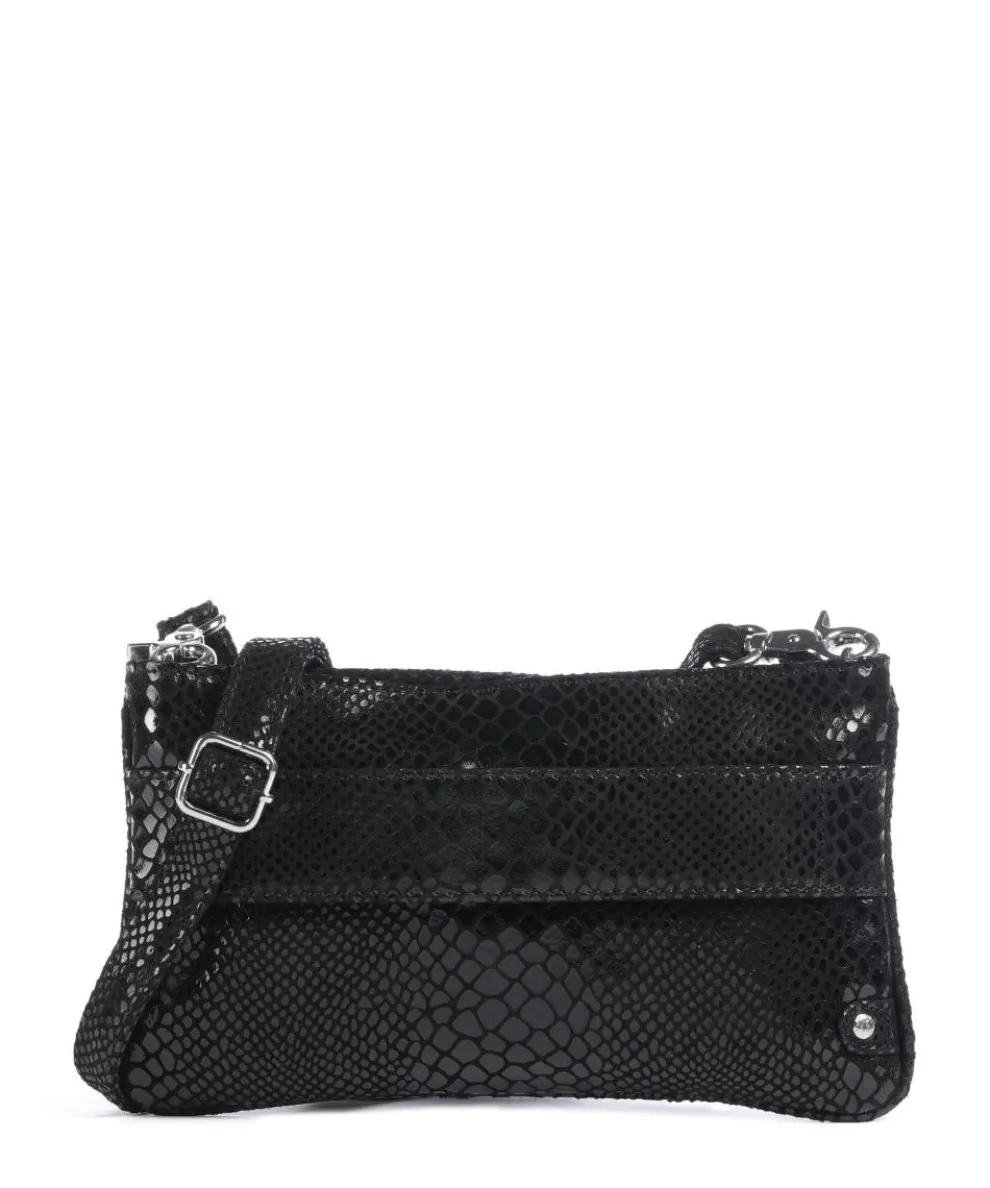 Fashion Favourites Crossbody bag grained cow leather black