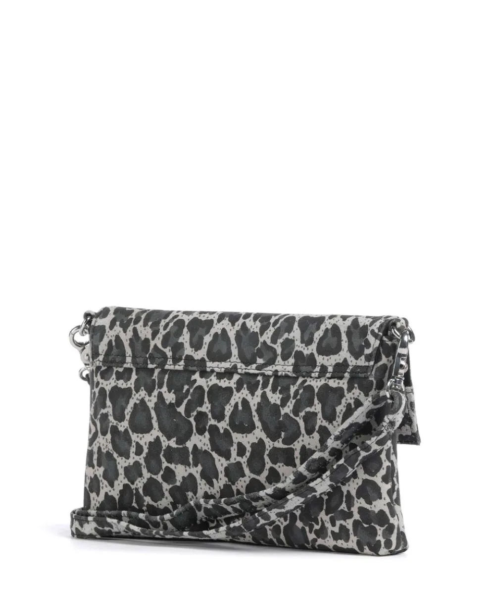 Fashion Favourites Crossbody bag sheepskin leather grey