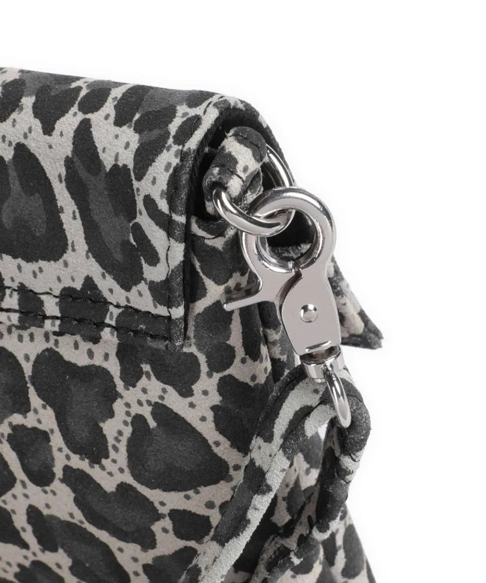 Fashion Favourites Crossbody bag sheepskin leather grey