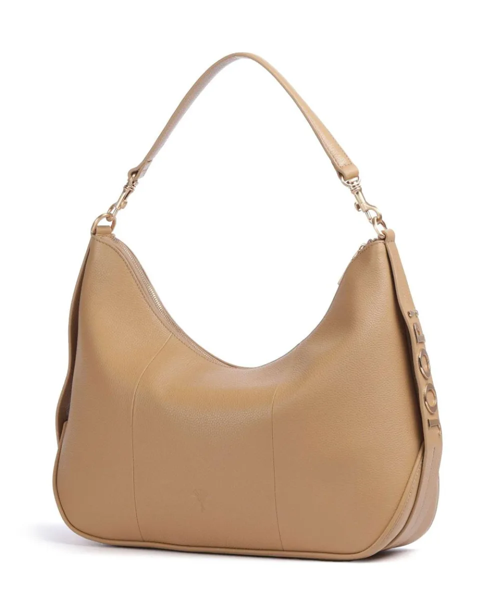 Fatto Camilla Hobo bag grained cow leather tan
