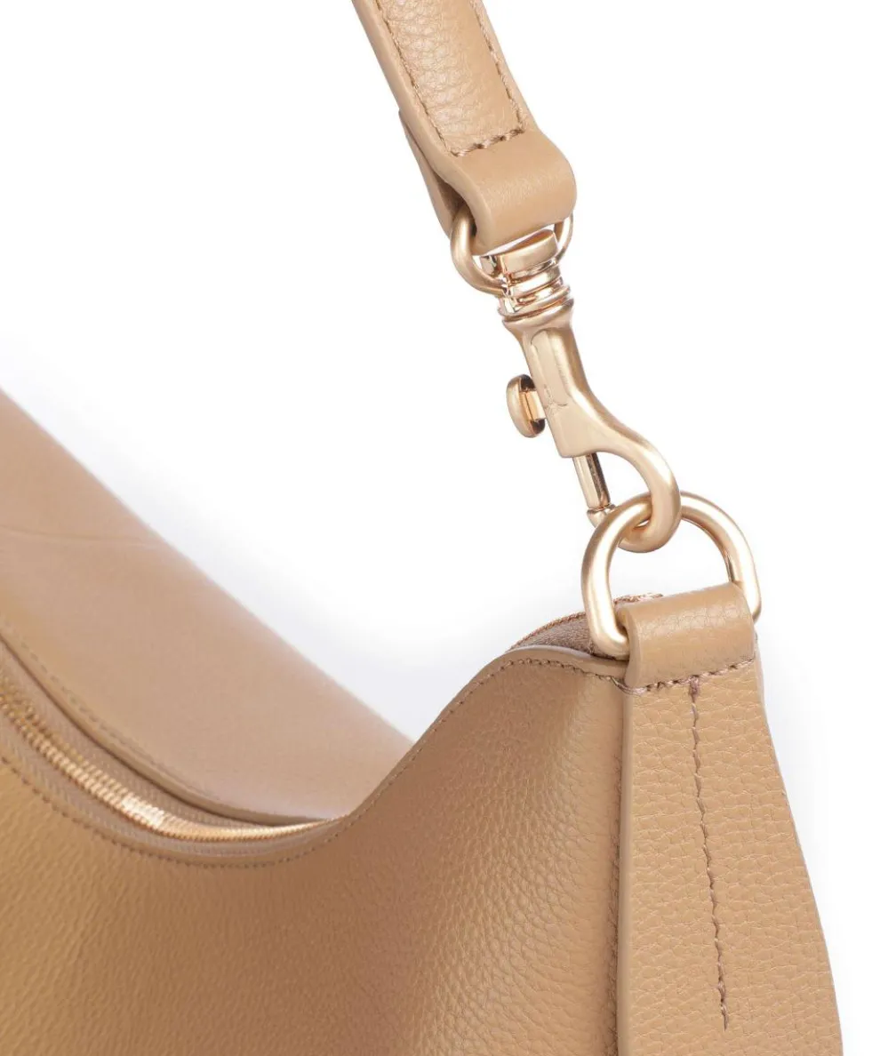 Fatto Camilla Hobo bag grained cow leather tan