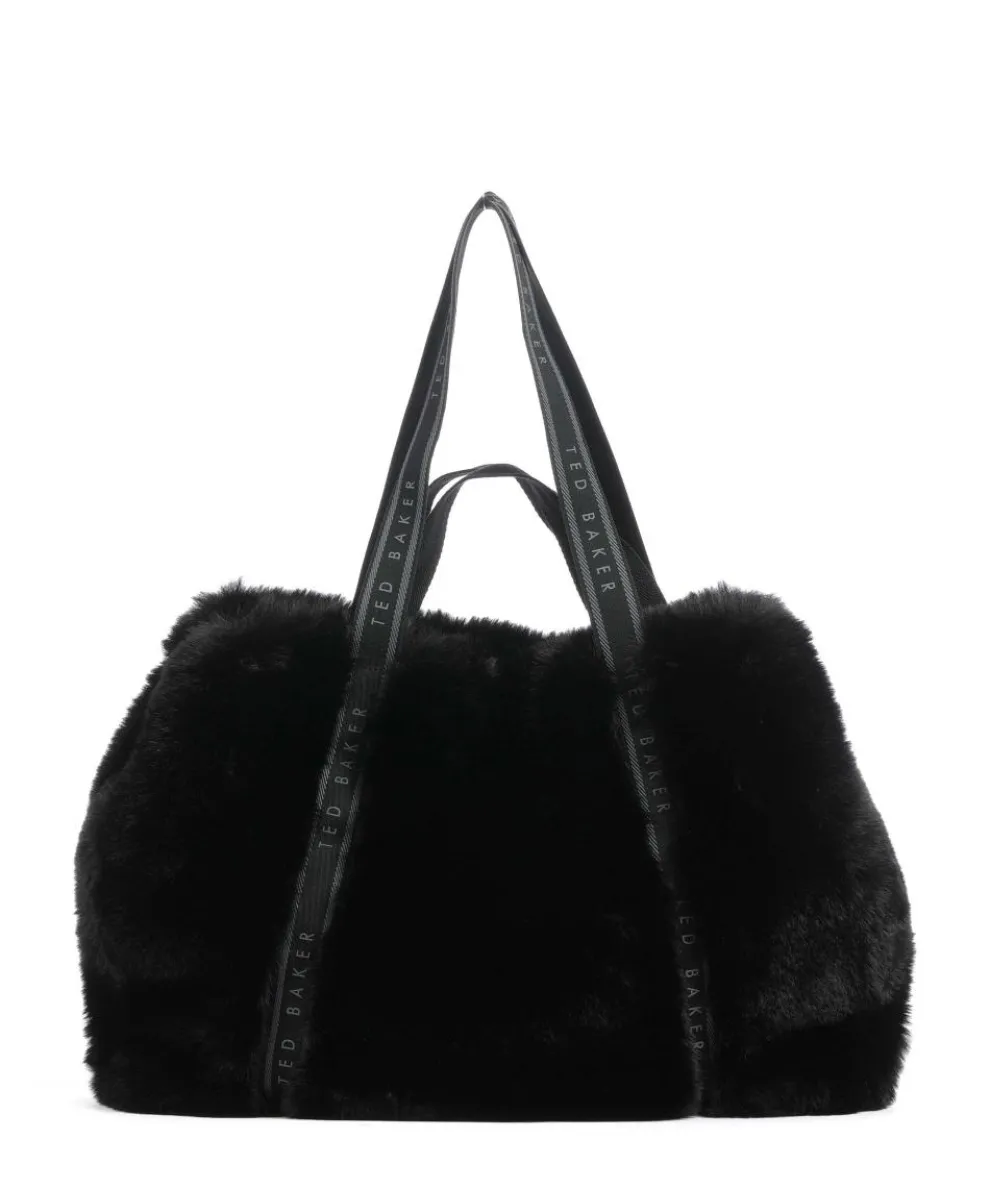 Cadence Tote bag faux fur black
