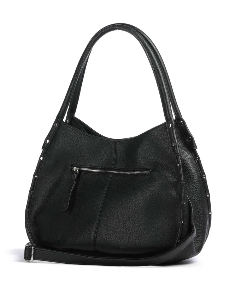 Feel Wild Tote bag grained leather black