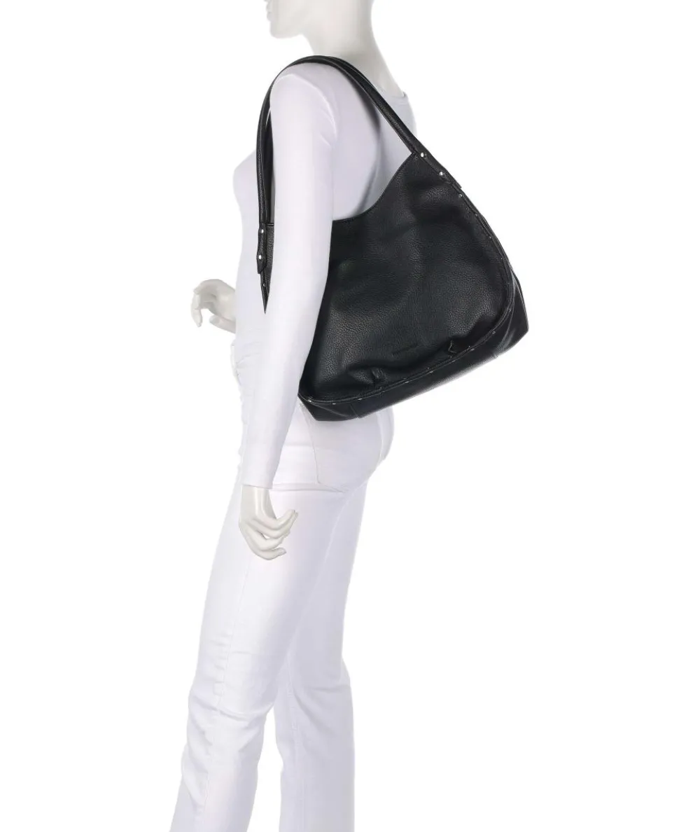 Feel Wild Tote bag grained leather black