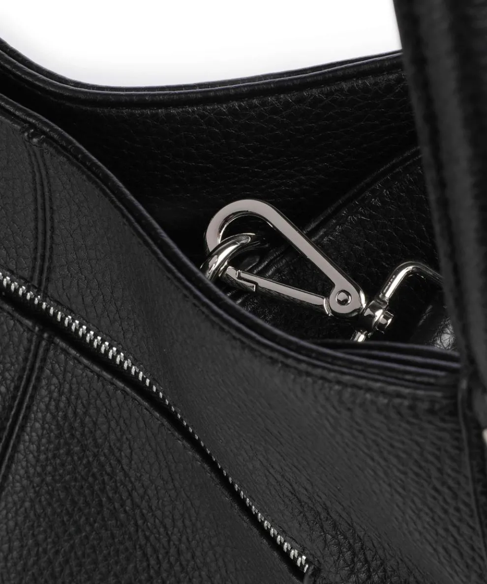 Feel Wild Tote bag grained leather black