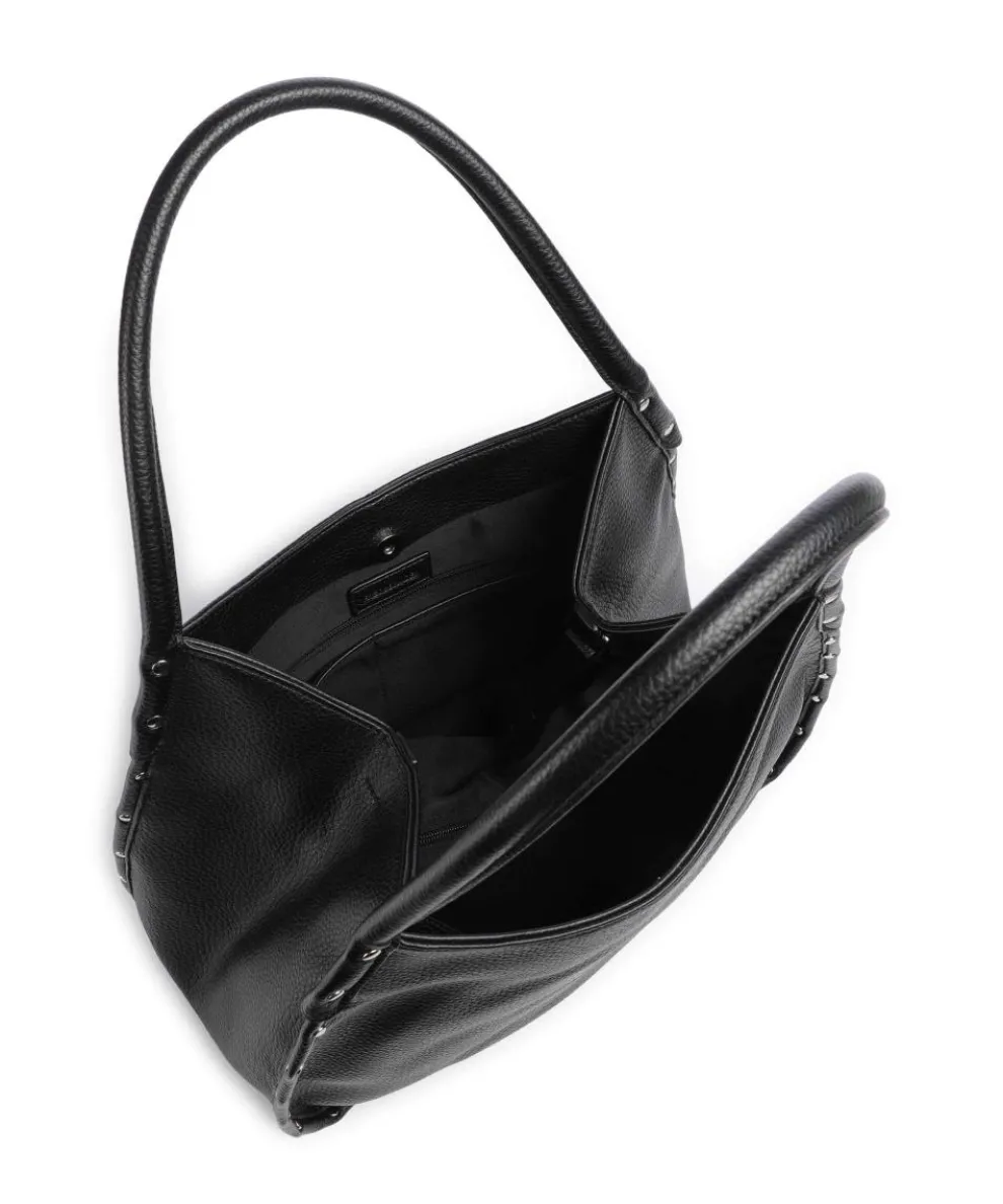 Feel Wild Tote bag grained leather black