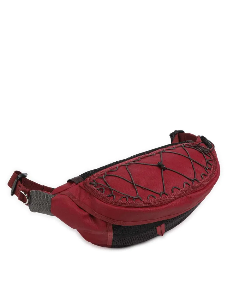 Fimmafäng 4.0 Fanny pack recycled polyamide dark red