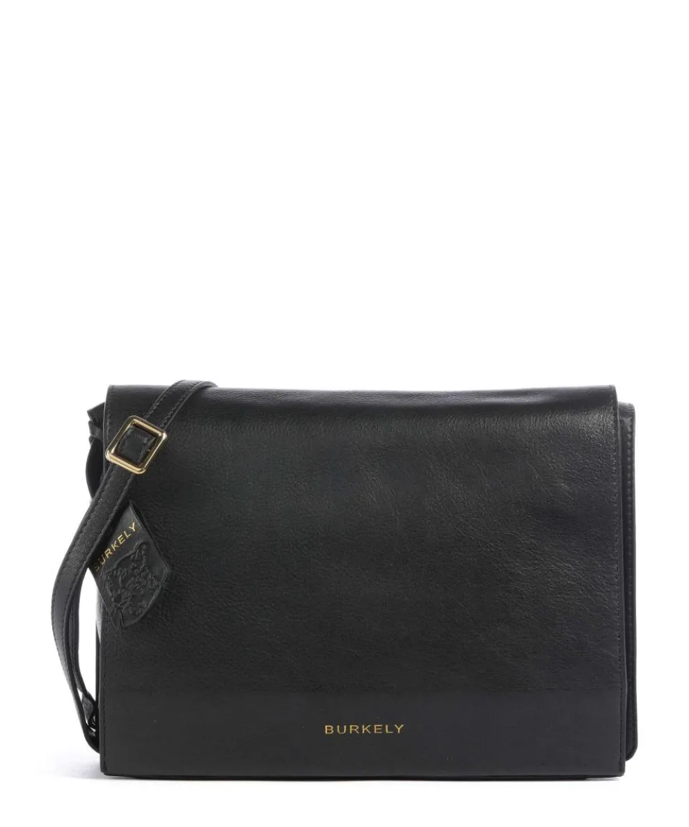 Fine Florence Crossbody bag grained leather black
