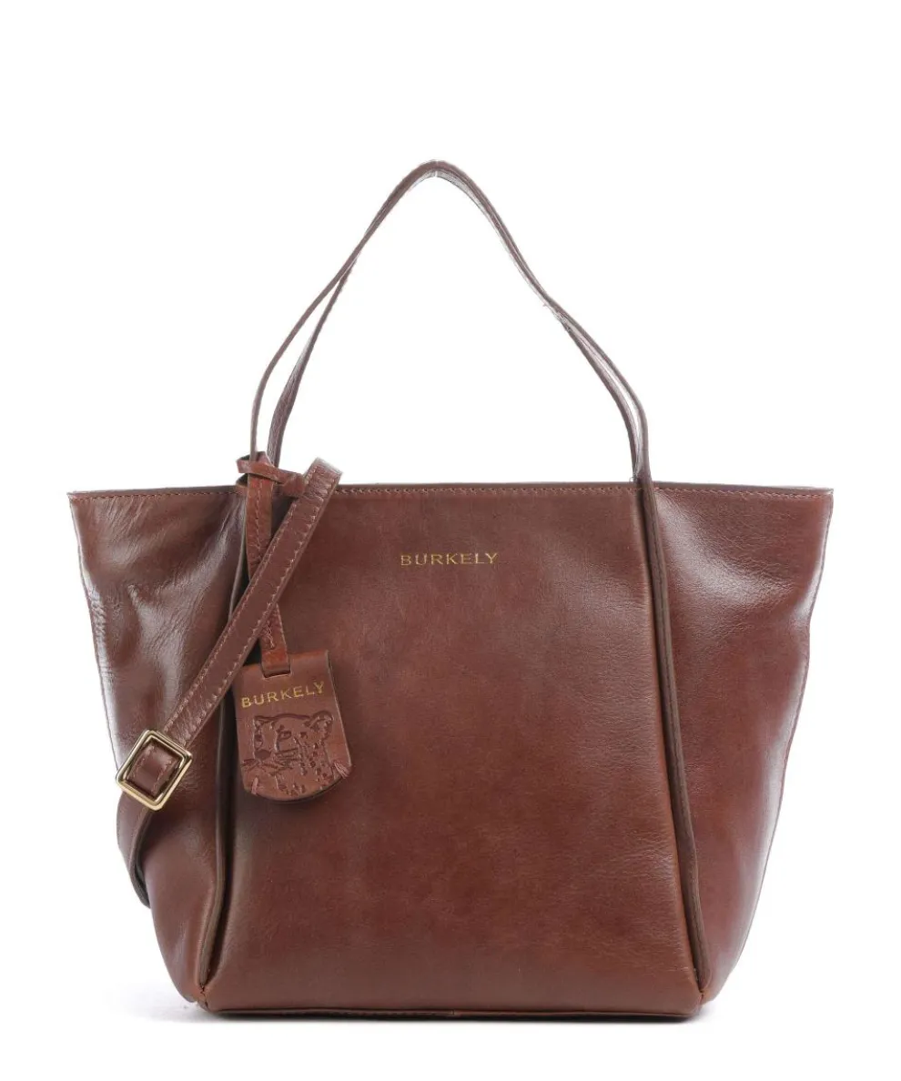 Fine Florence Crossbody bag fine grain leather brown
