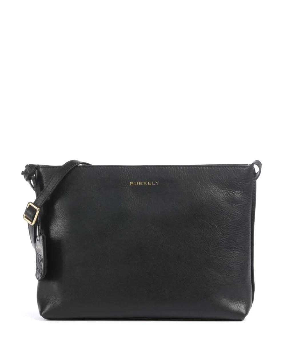 Fine Florence Crossbody bag fine grain leather black