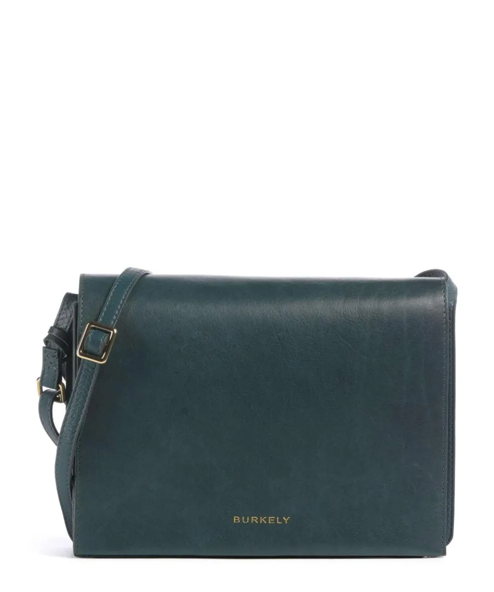 Fine Florence Crossbody bag grained leather petrol