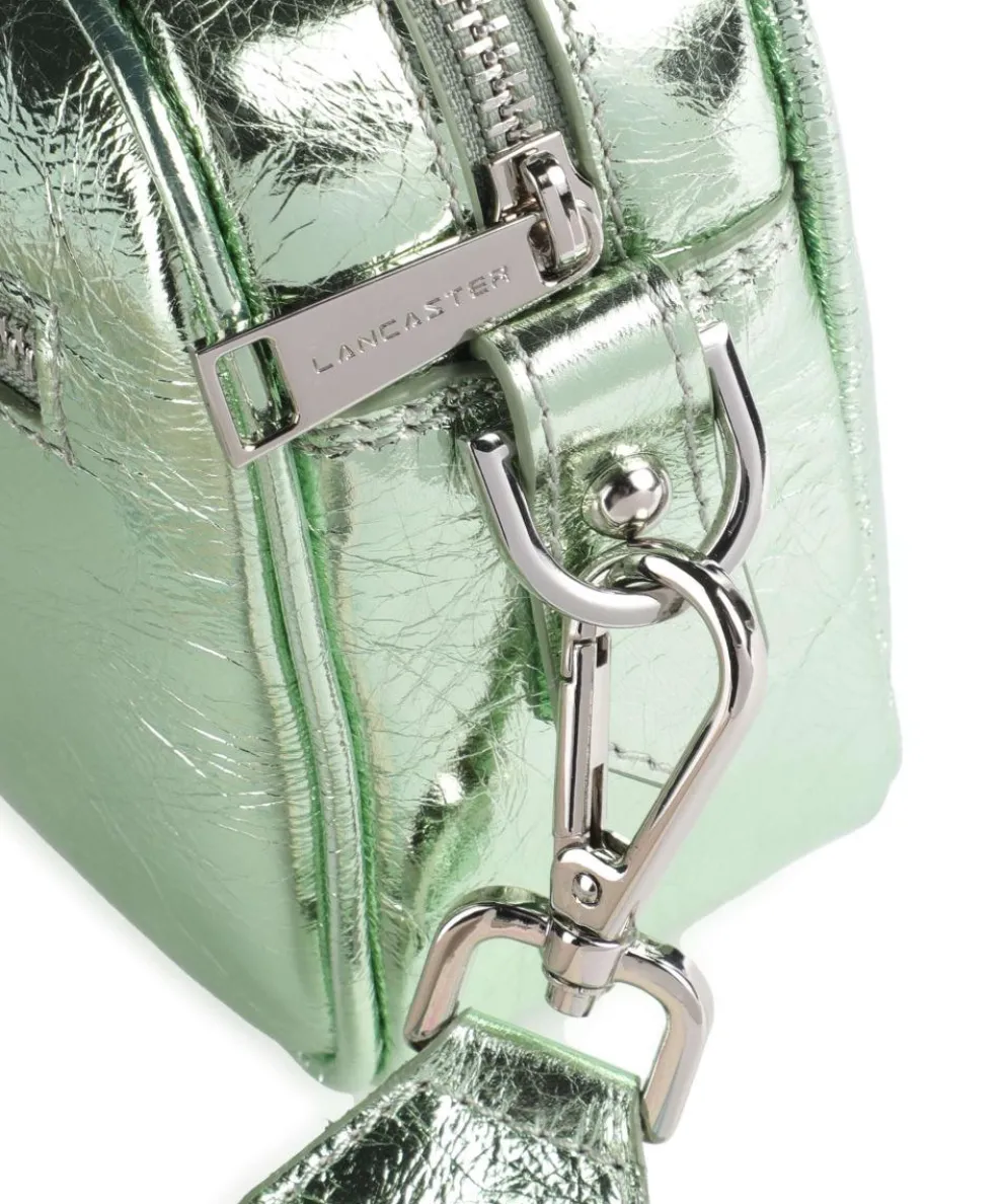 Firenze Fashion Crossbody bag fine grain cow leather green