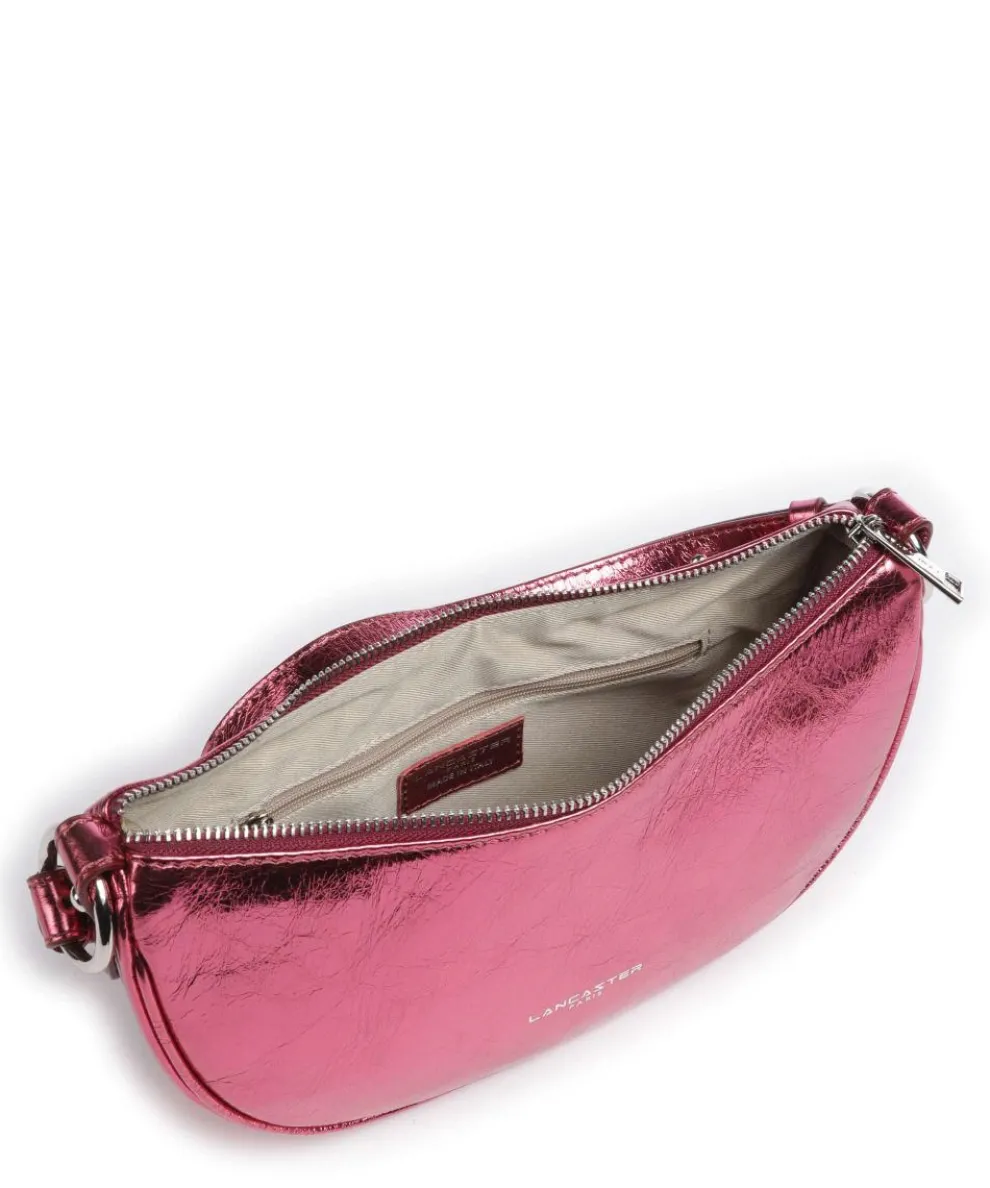 Firenze Fashion Shoulder bag grained cow leather pink