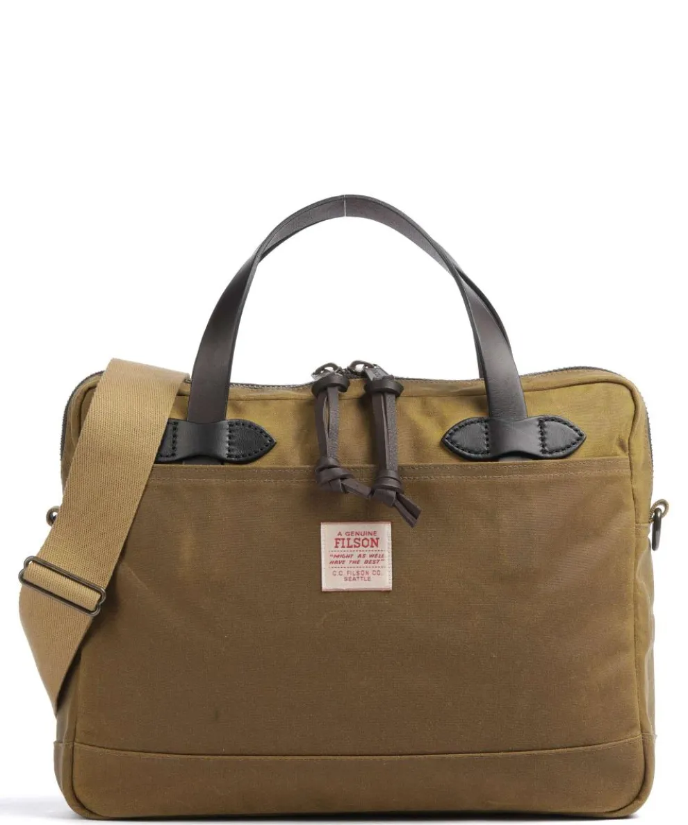 Tin Cloth Briefcase 15″ cotton brown