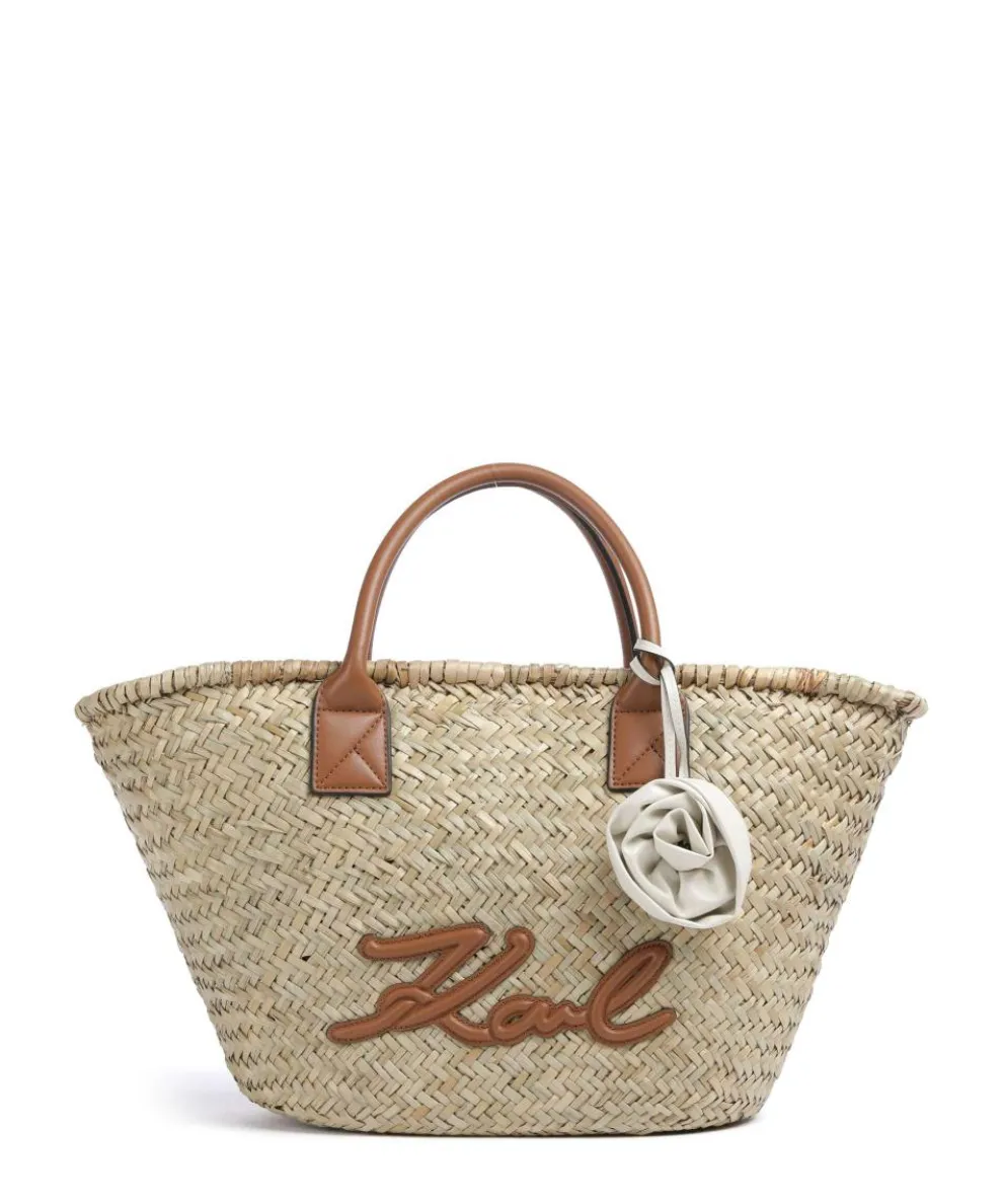 K/Signature Medium Handbag bast nature