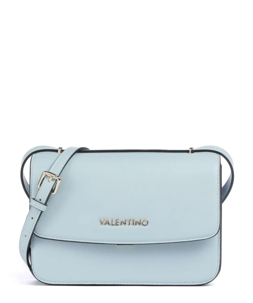 Flap Re Crossbody bag imitation leather light blue