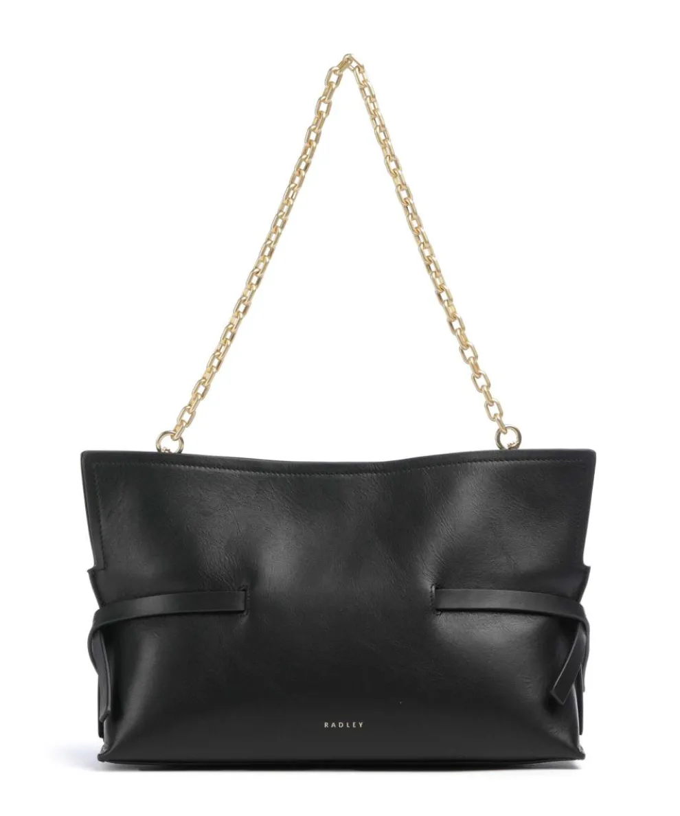 Fleet Street Shoulder bag fine grain cow leather black