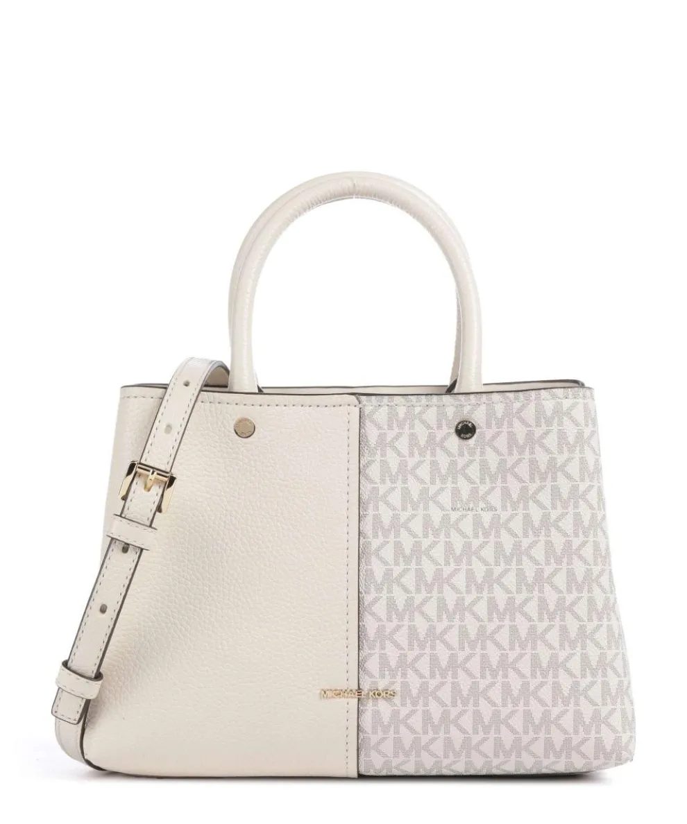 Flora Medium Handbag imitation leather cream