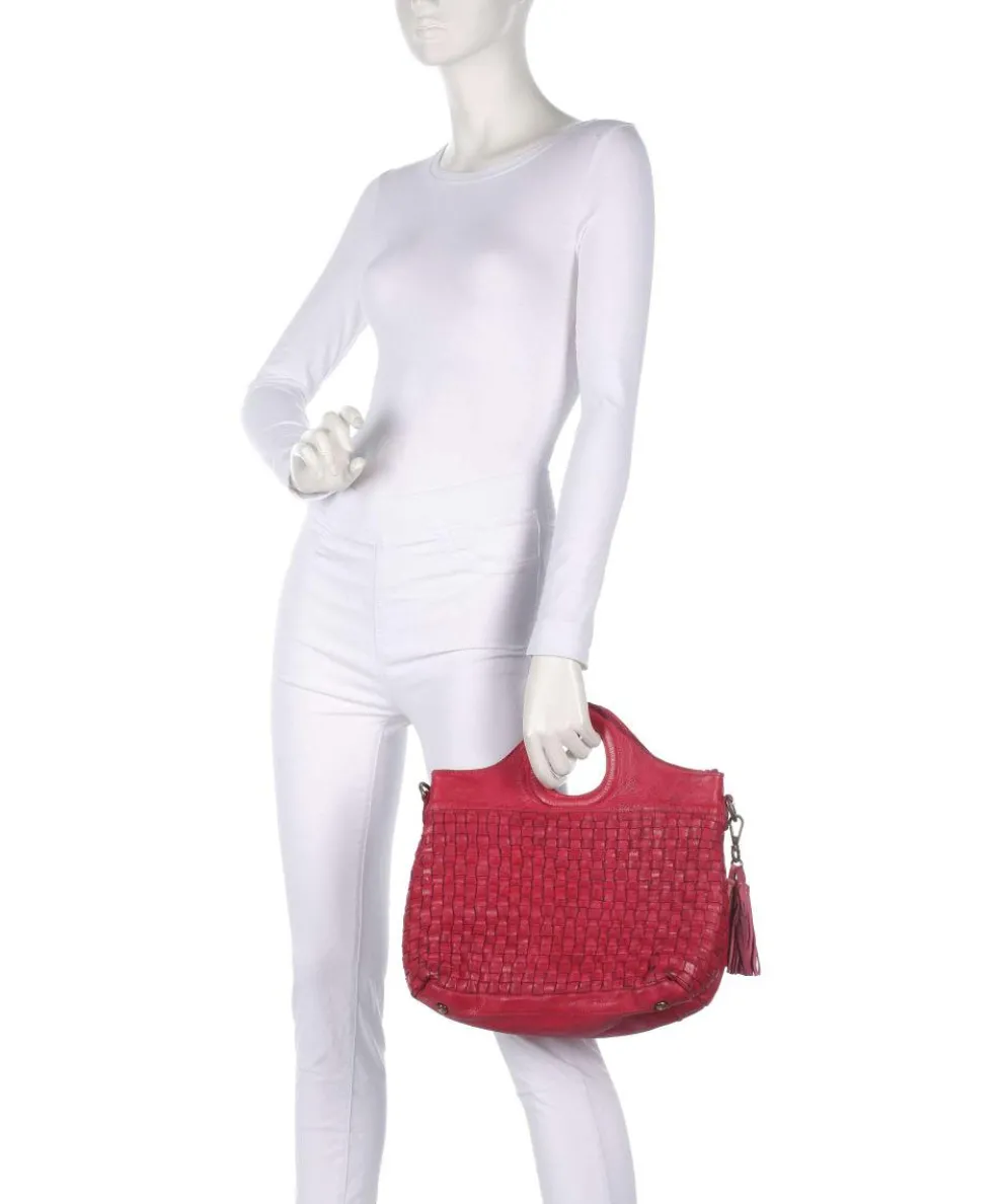 Venusweg 1 Handbag grained cow leather pink