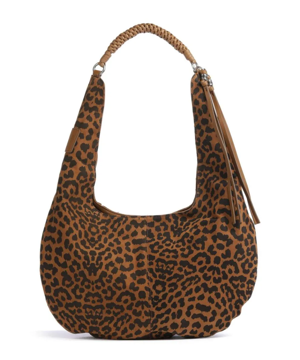 For Lovers Hobo bag sheepskin leather multicolour