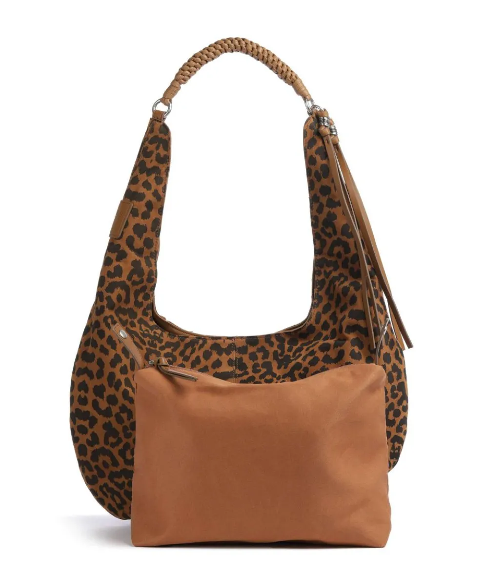 For Lovers Hobo bag sheepskin leather multicolour