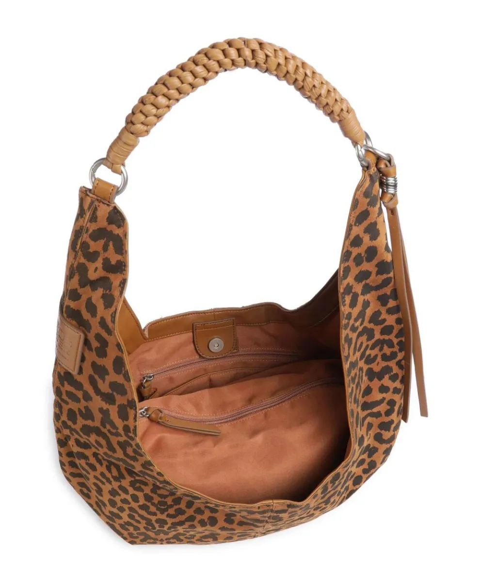 For Lovers Hobo bag sheepskin leather multicolour