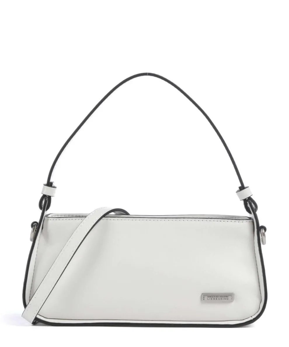 Franzis Calf Optic XS Shoulder bag fine grain leather white