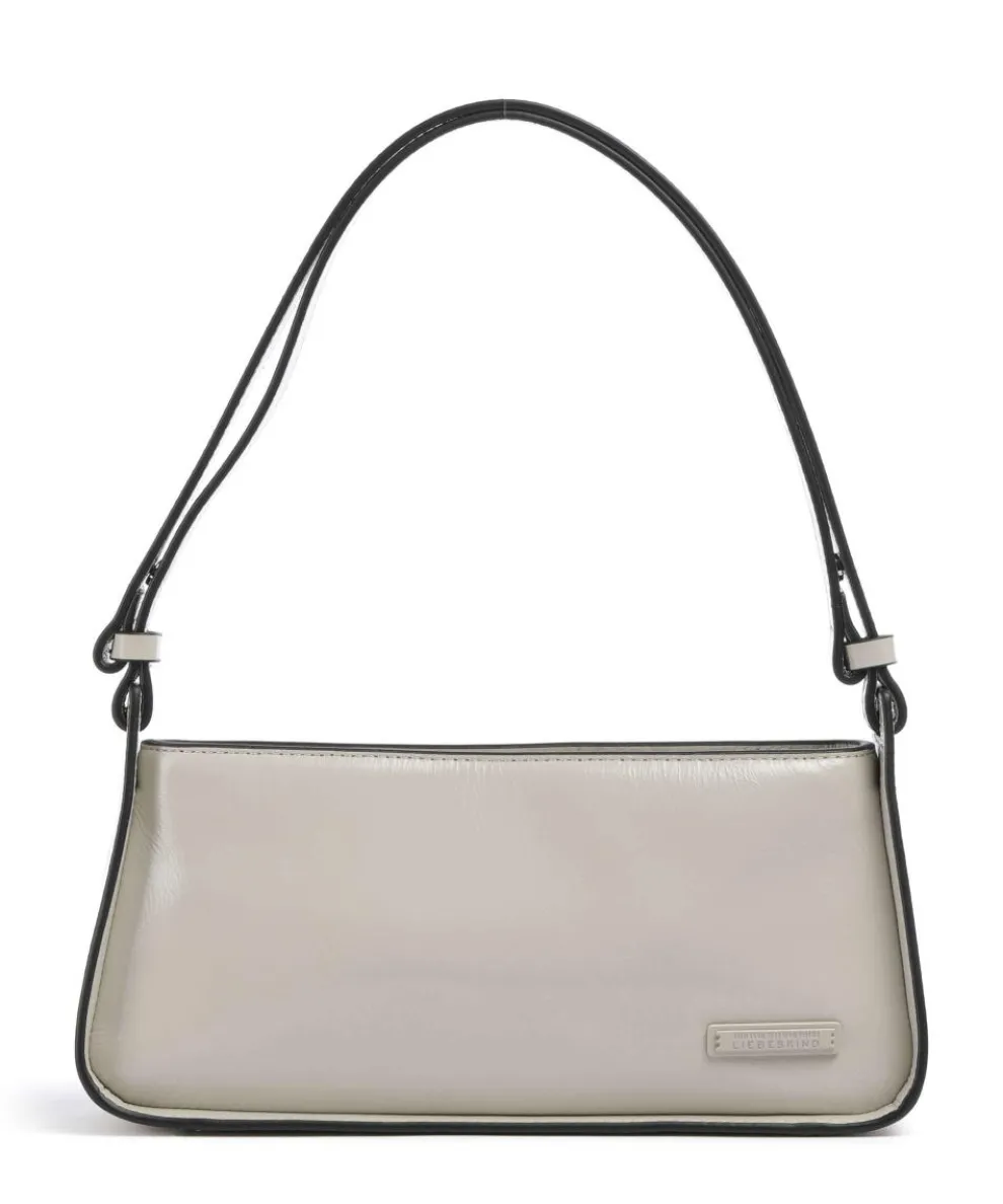 Franzis Lack Distressed S Shoulder bag leather taupe