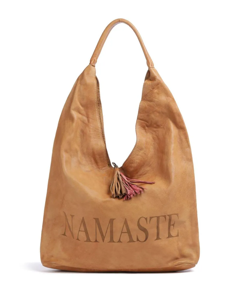 Freundgasse 1 Tote bag grained leather brown