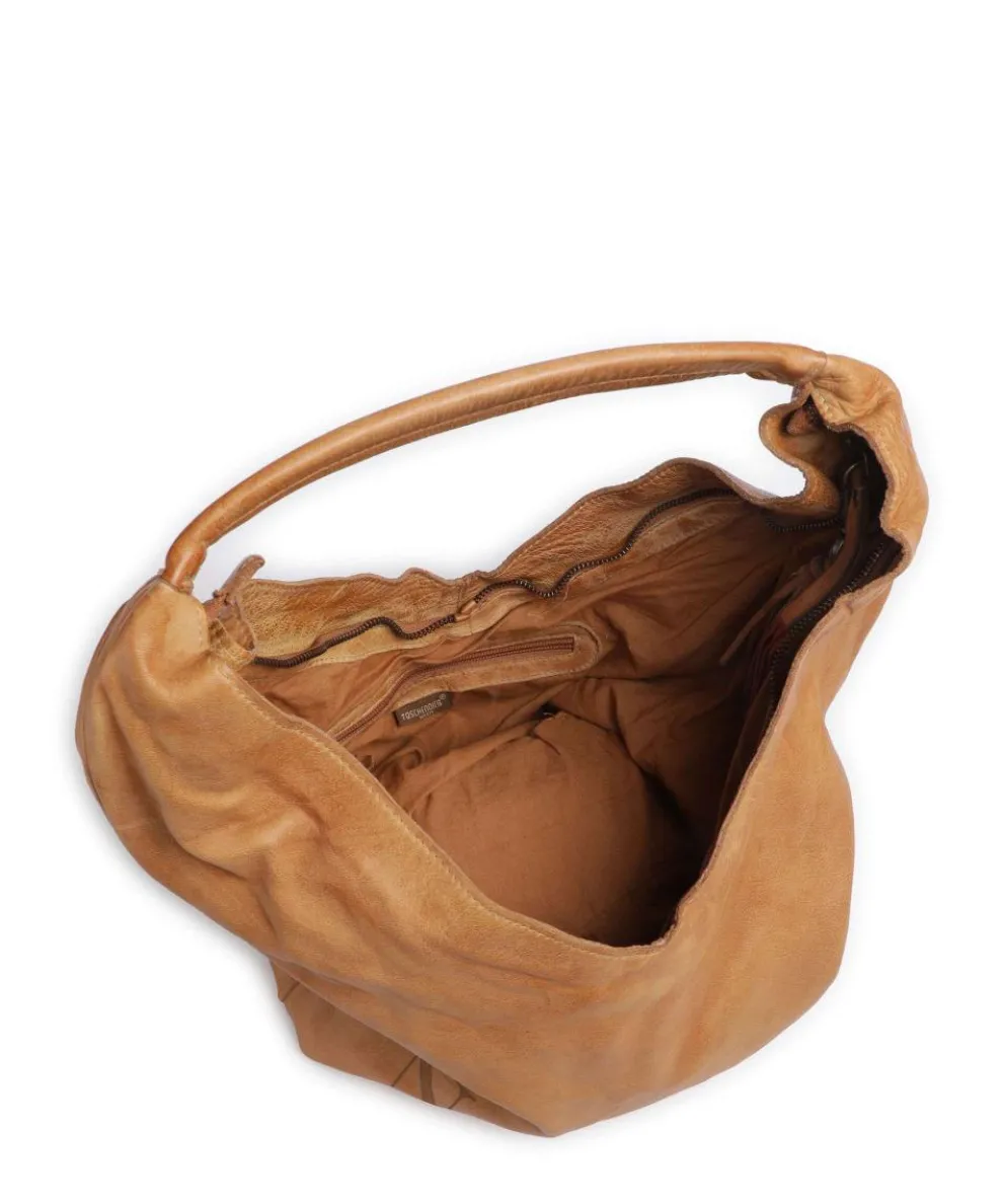 Freundgasse 1 Tote bag grained leather brown