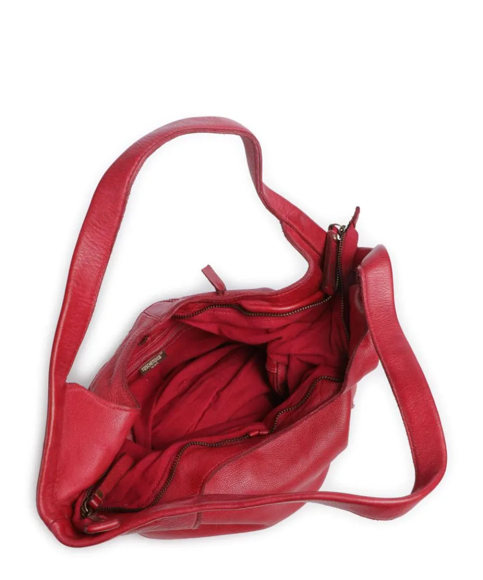 Freundgasse 2 Tote bag grained leather pink