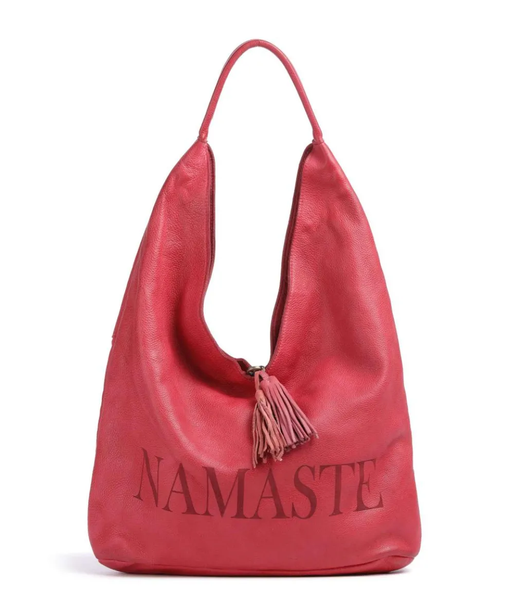 Freundgasse 1 Tote bag grained leather pink