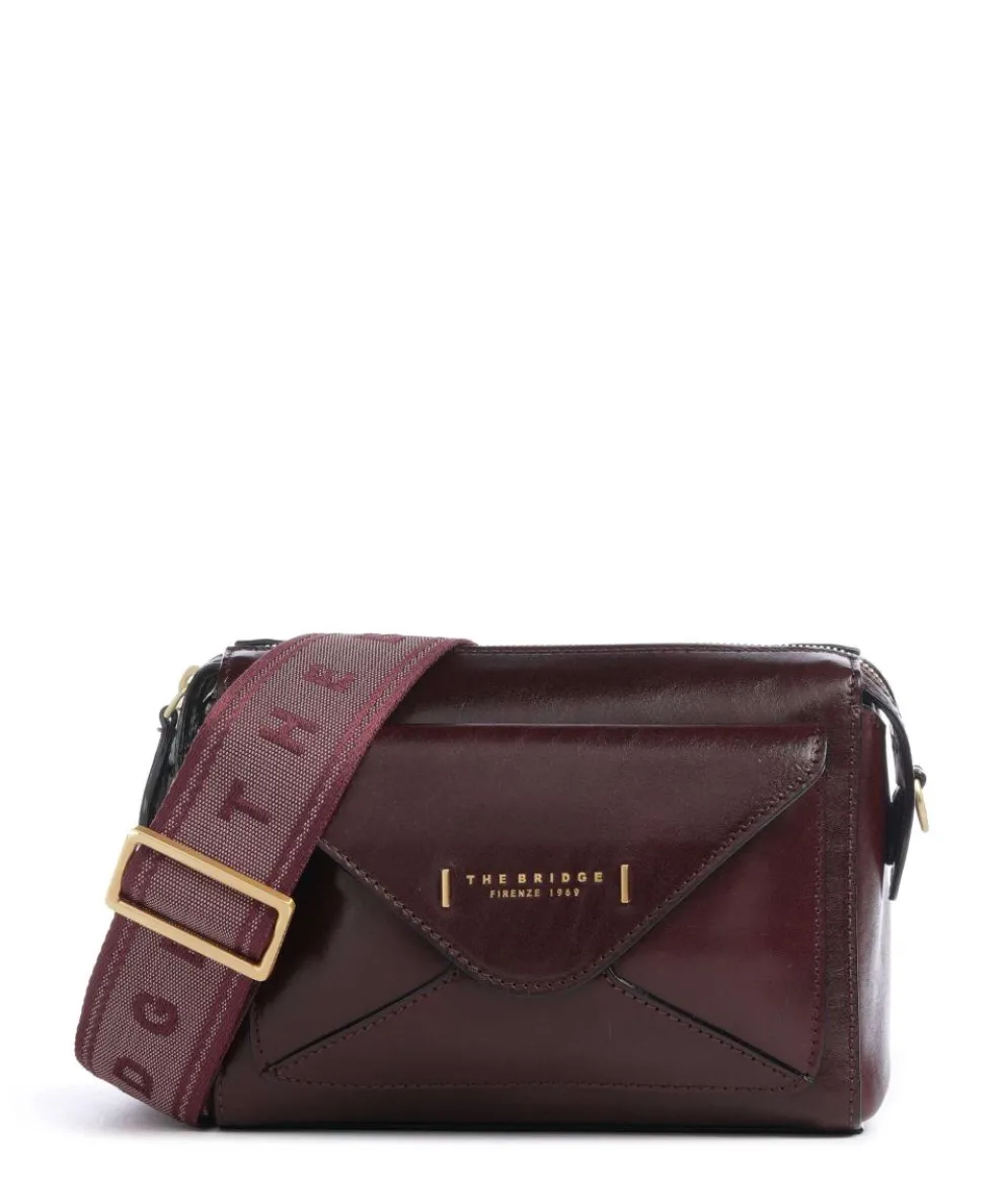 Frida Crossbody bag cow leather dark red