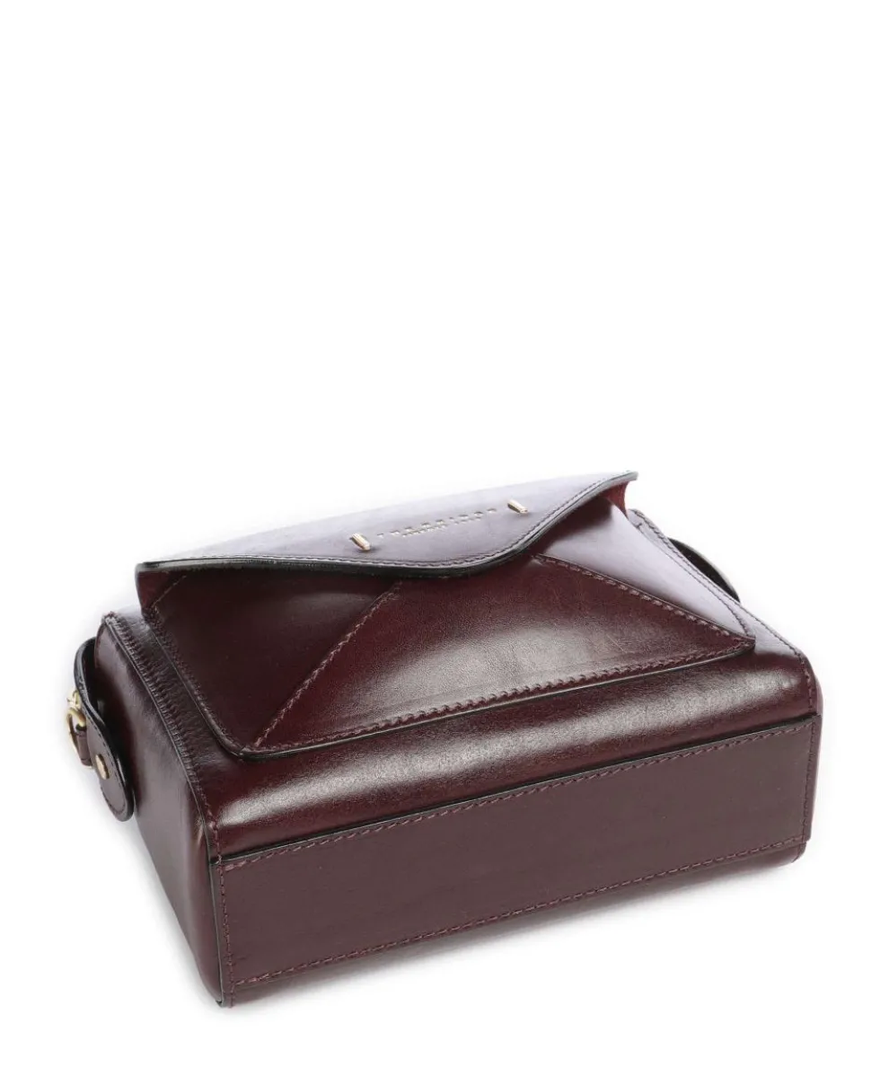 Frida Crossbody bag cow leather dark red