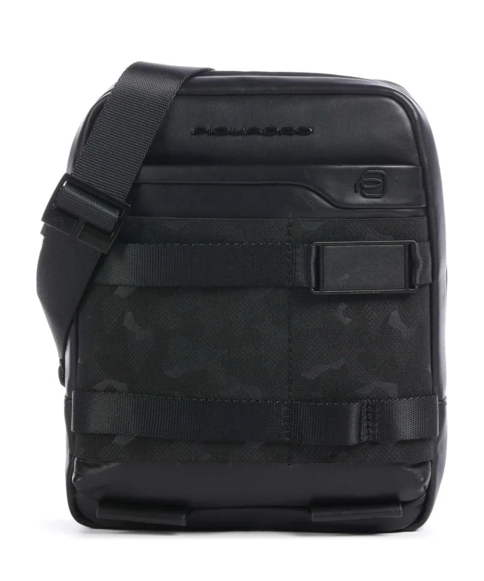 FXP Crossbody bag fine grain cow leather black