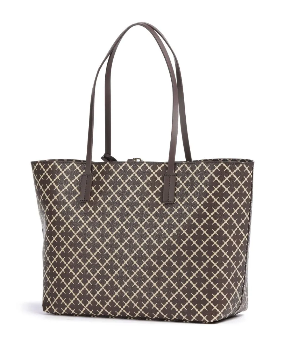 Abigail Tote bag soft synthetic dark brown