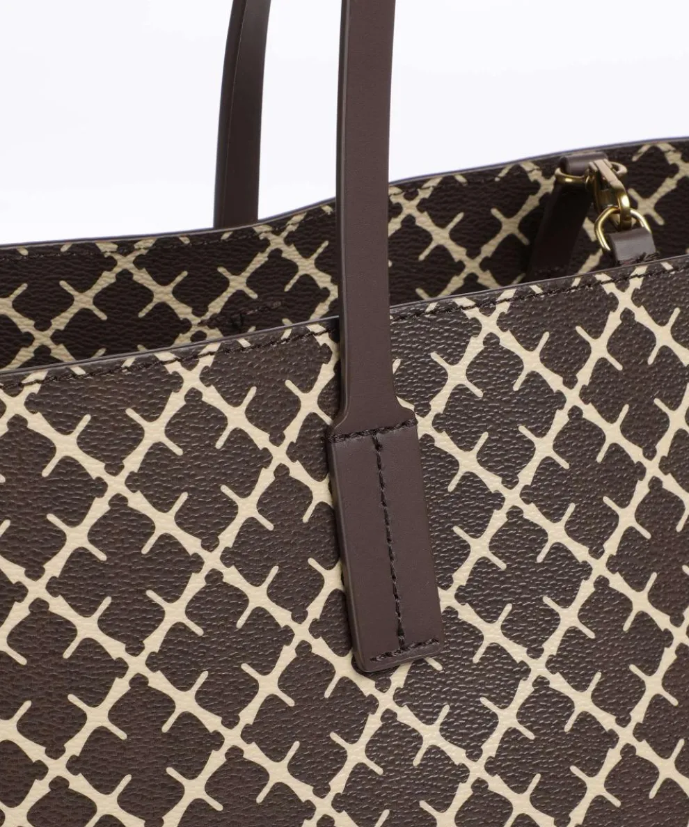 Abigail Tote bag soft synthetic dark brown