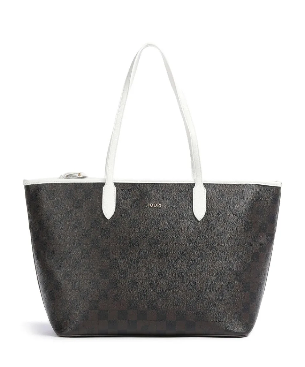 Piazza Edition Lara Tote bag imitation leather dark brown