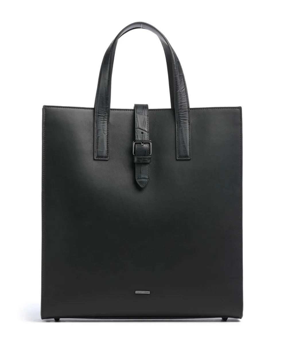 Cocco Touch Handbag fine grain cow leather black