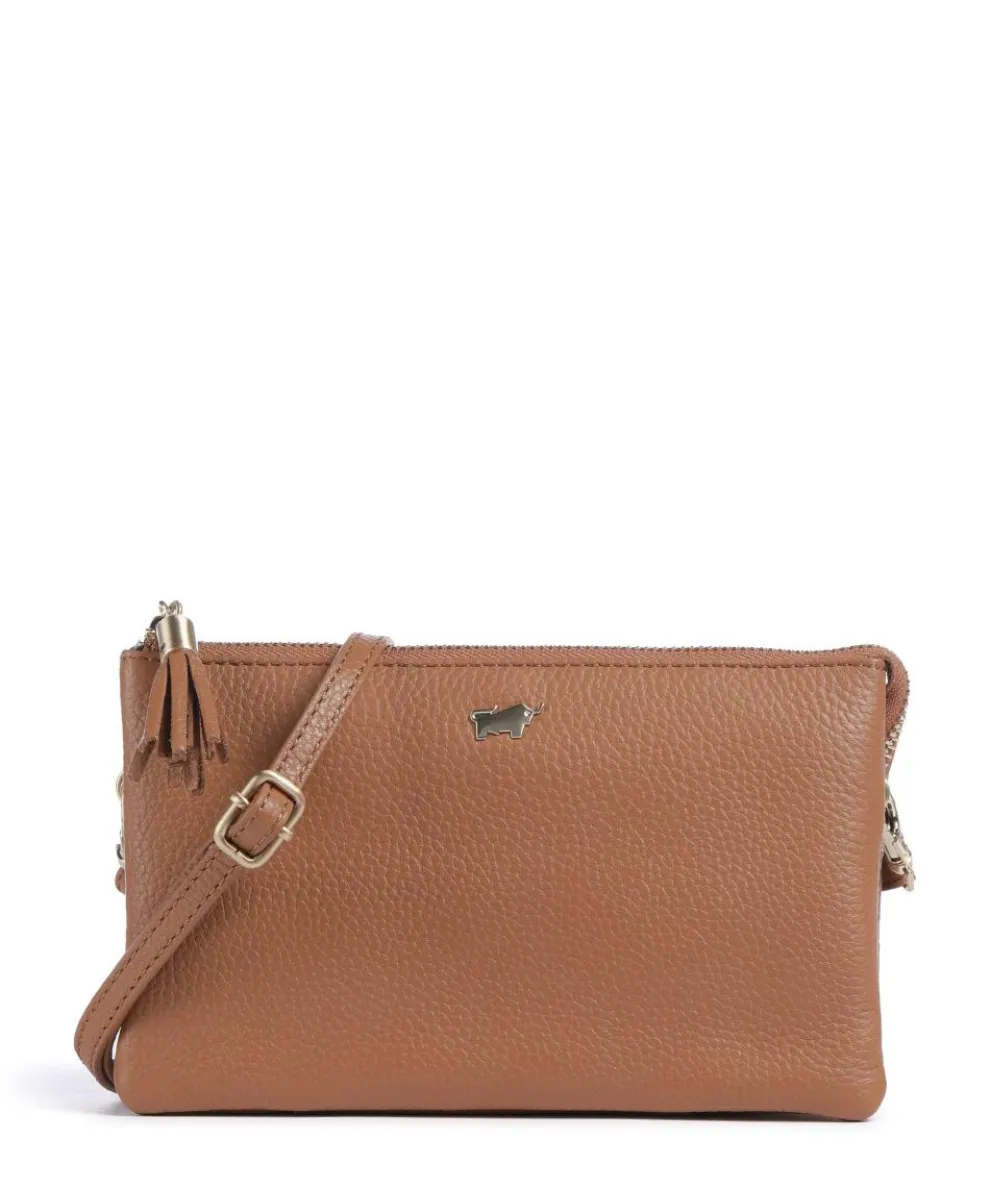 Hanna Crossbody bag grained cow leather cognac